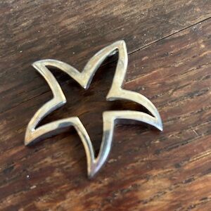 Sterling Silver Starfish Pendant